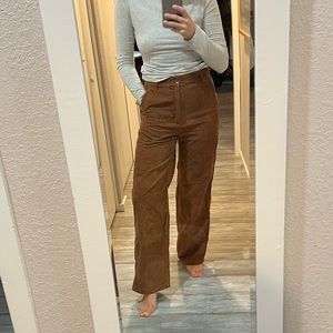 MOLLUSK CORDUROY WIDE LEG PANT